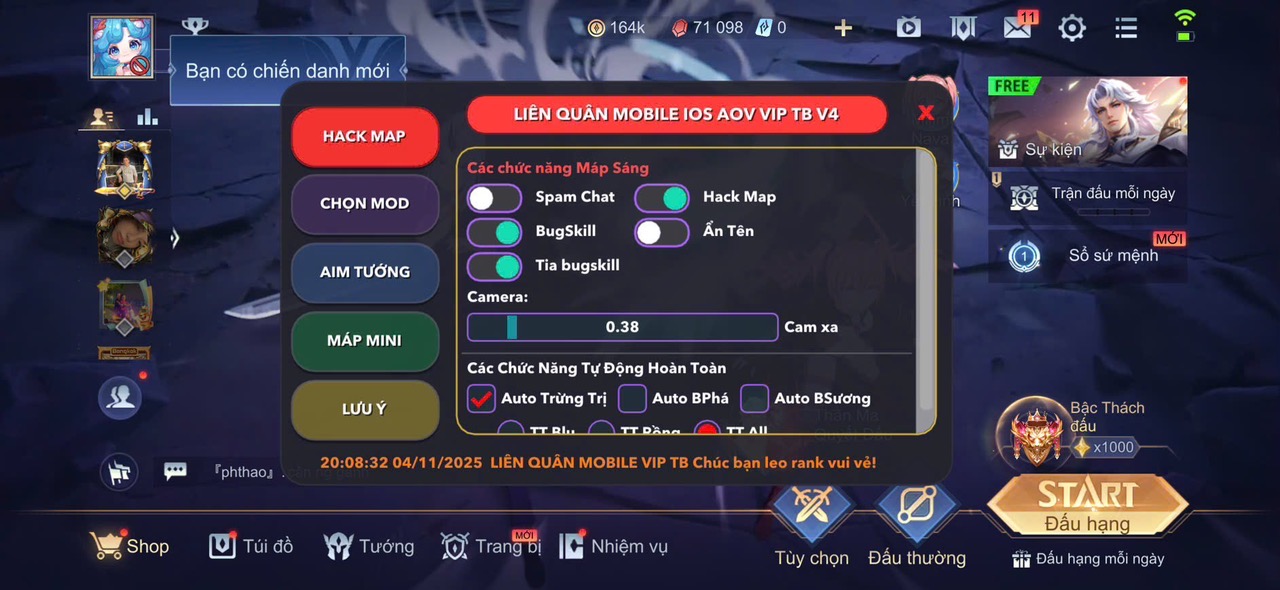 Hack iOS Kín